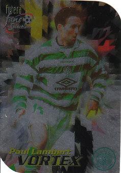Paul Lambert Celtic Glasgow 1999 Futera Fans' Selection Vortex #V6